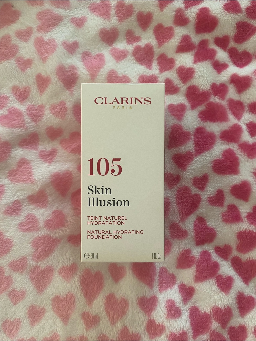 Clarins Skin Illusion 105 Natural Hydrating Foundation Nude